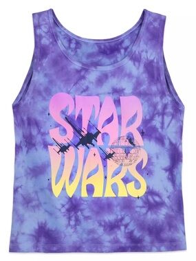 Disney Star Wars Tie Dye Tank Top Large
